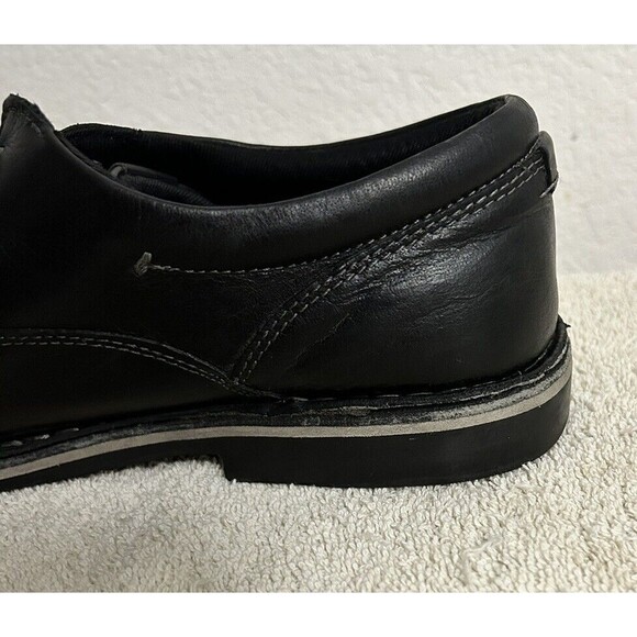 Steve Madden Men's Size 11 Harpoon Derby Oxford Black Shoes Lace-up - Picture 7 of 16